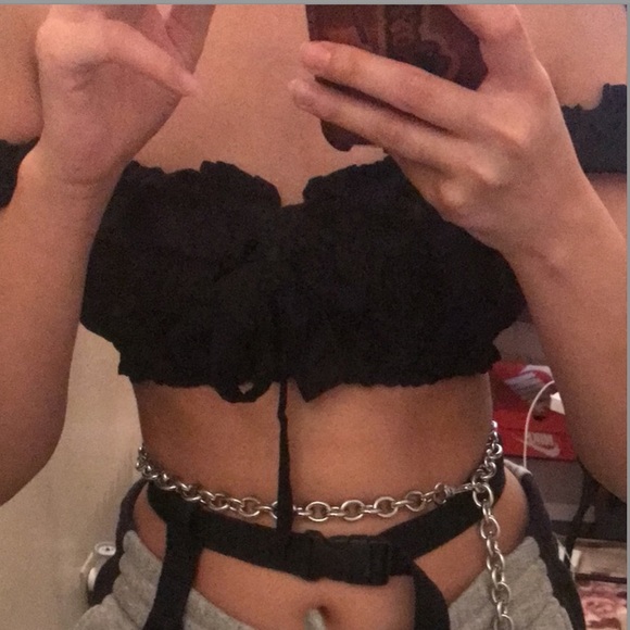 tiger mist “claire” top 🖤 - Picture 2 of 4